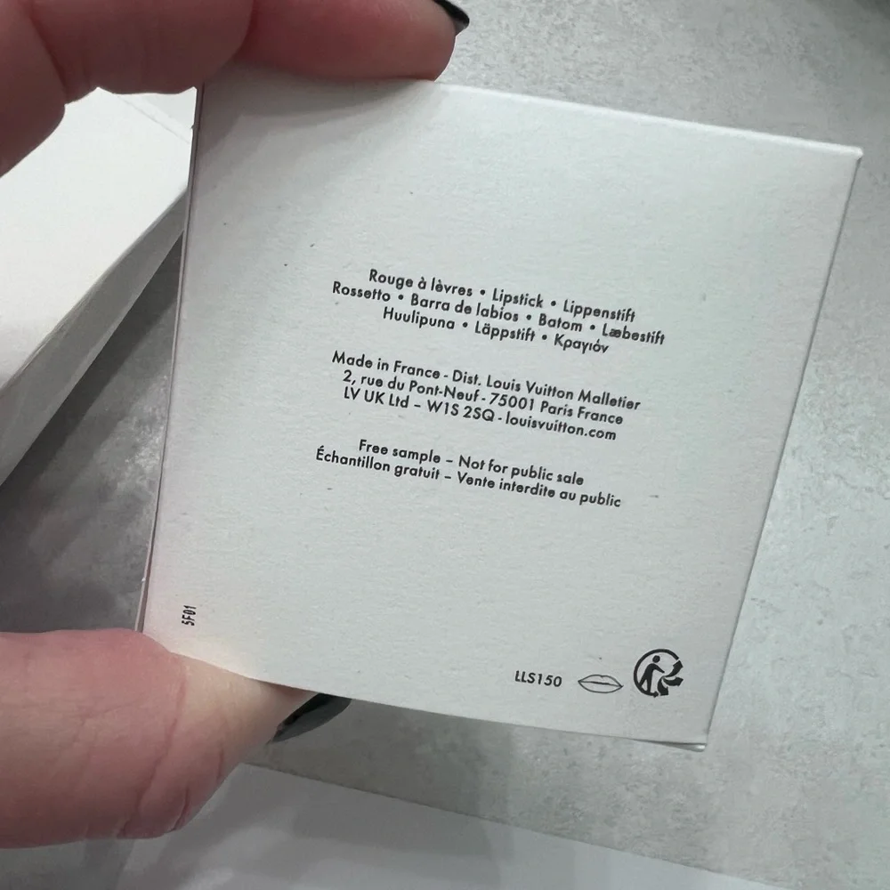 Louis Vuitton La Beauté rouge trial set new